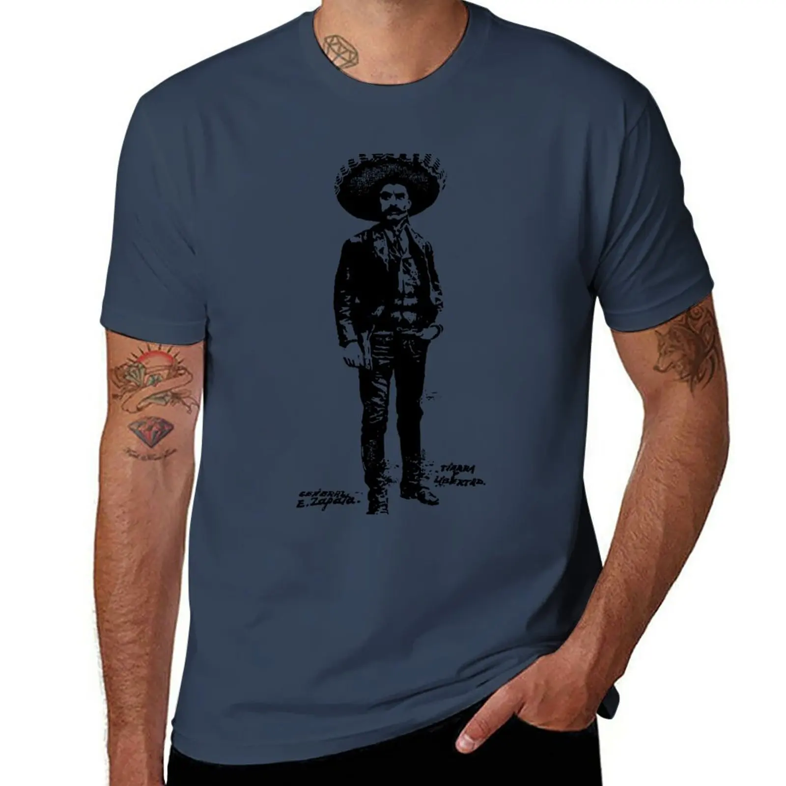 

New Emiliano Zapata T-Shirt T-shirt for a boy oversized t shirts black t shirts fitted t shirts for men
