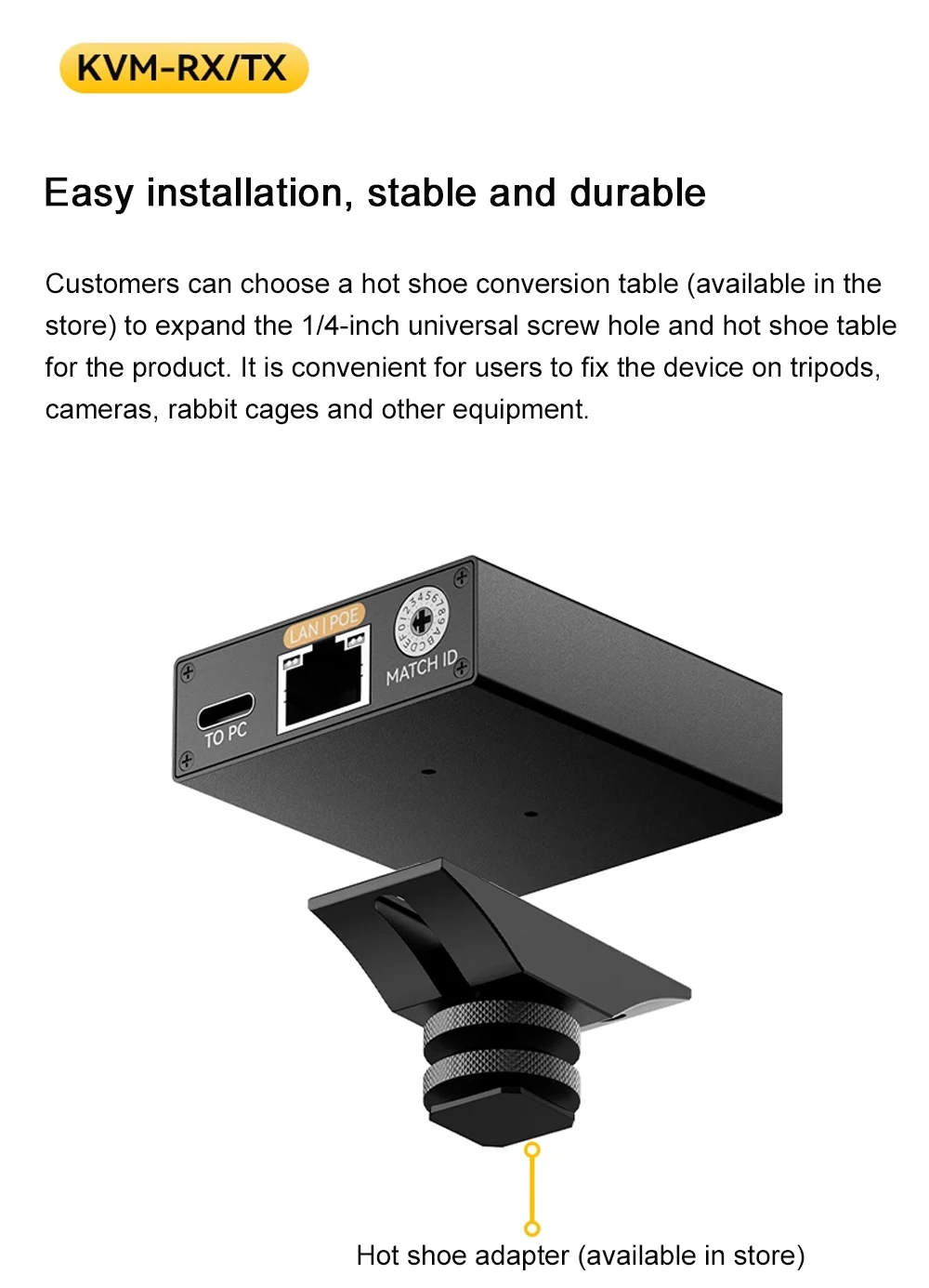 Link Pi KVM-TX/RX HDMI Network Cable Extender Audio Video To RJ45 Network Port K