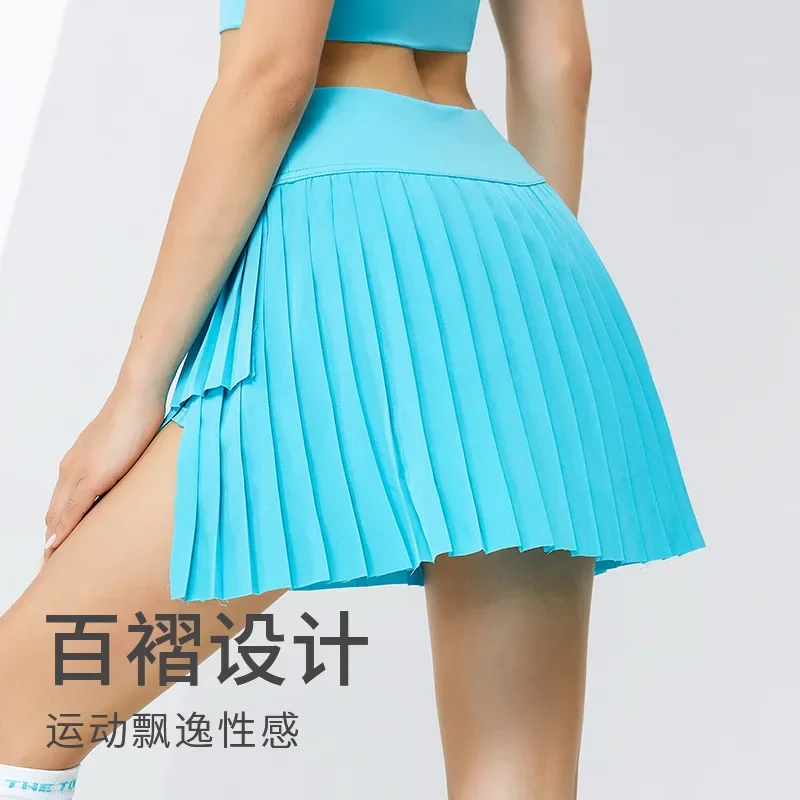 Sports short skirt fake running skirt women\'s summer quick dry hip cover breathable tennis pants