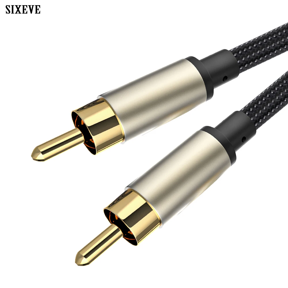 Premium RCA Coaxial S/PDIF Cable with Phono Plug Connector - High-Quality Audio/Video Transmission, Available in Multiple Lengths