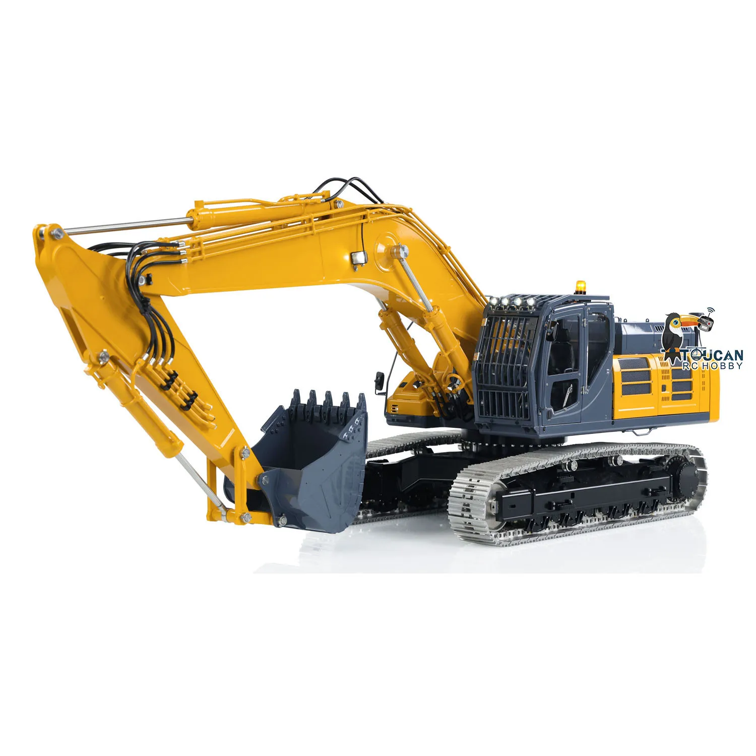 1/14 AOUE-SK500 LESU Hydraulic RC Excavator RTR Radio Control Digger Engineer Vehicles Finished Light Truck Car Toys Model 6