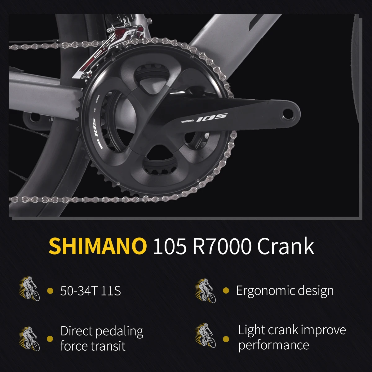 Sava-カーボンファイバーロードバイクキット,a7,22スピード