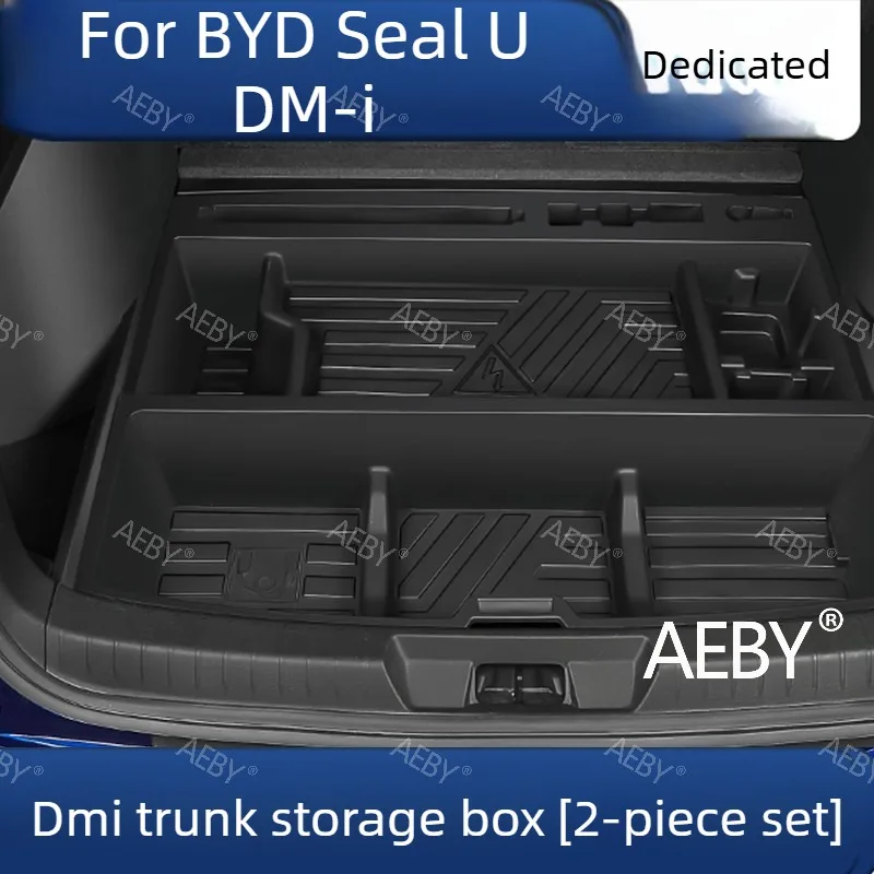 BYD Seal U DM-i 2020-2025 트렁크 확장 수납함, 자동차 트렁크 수납함, 자동차 액세서리, 보호 정리함, 액세서리