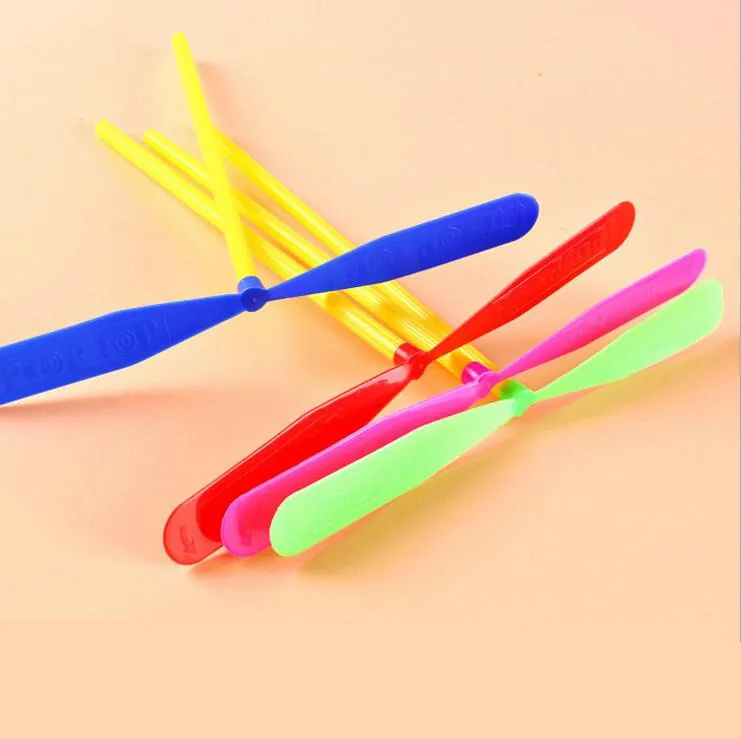Bamboo Dragonfly Propeller Outdoor Toys Flying Arrows 10/40Pcs for Baby Kids party toys toy gift filler educational toy