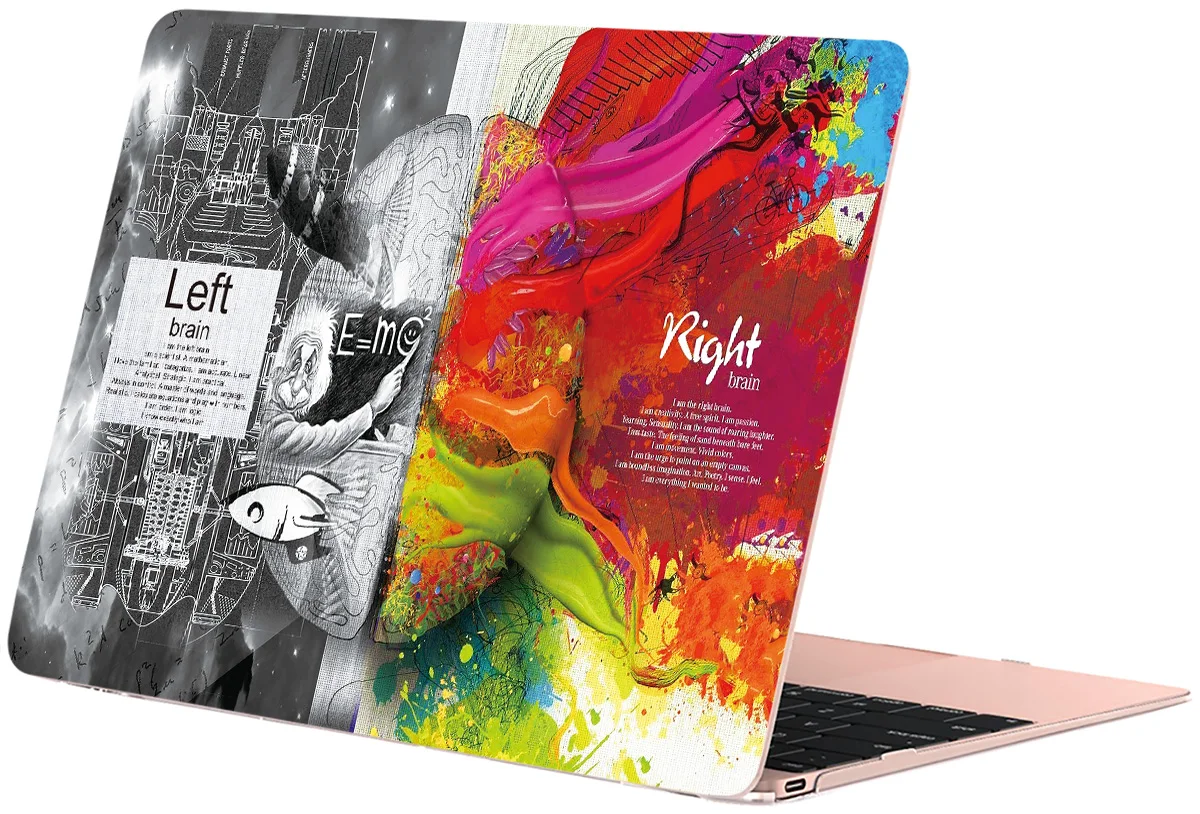 Capa Dura para Macbook Air 13 m2 m1 Pro 13 14 15 16 m3 Max 12 11 136 Retina Impressão A2179 A3114 A2992 A2918 2023 - Imagem 5