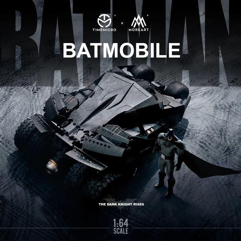 

MoreArt + TIMEMICRO 1/64 Batmobile имитирует все искусства