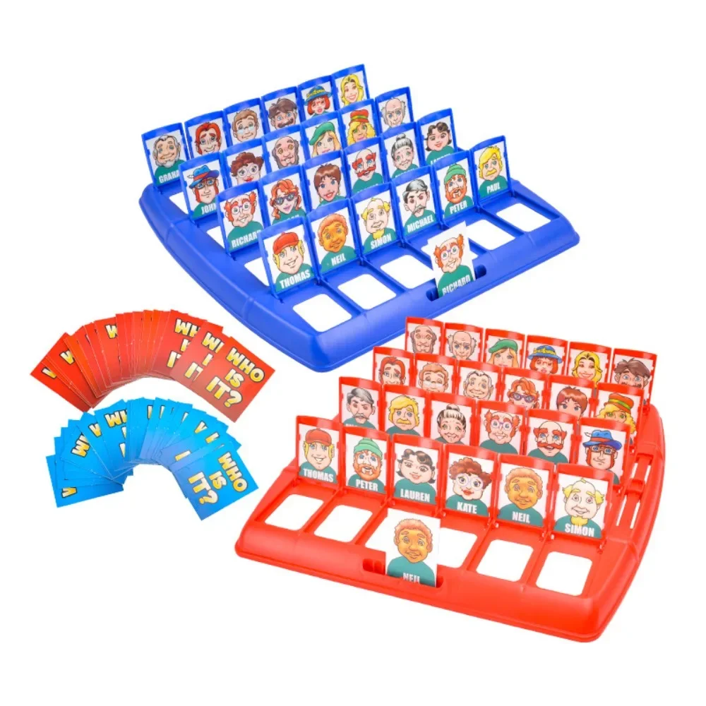 Logic thinking game puzzle toy, children's parent-child game, guess who I am, board game, parents 5