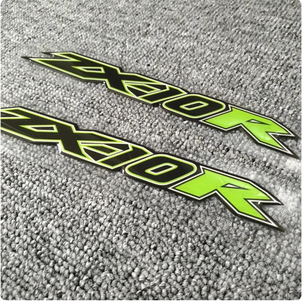 For Kawasaki Ninja ZX-10R ZX10R ZX 10R Tank Pad Fairing Upper Body Shell Decoration Decal Stickers Motorcycle Gas Knee