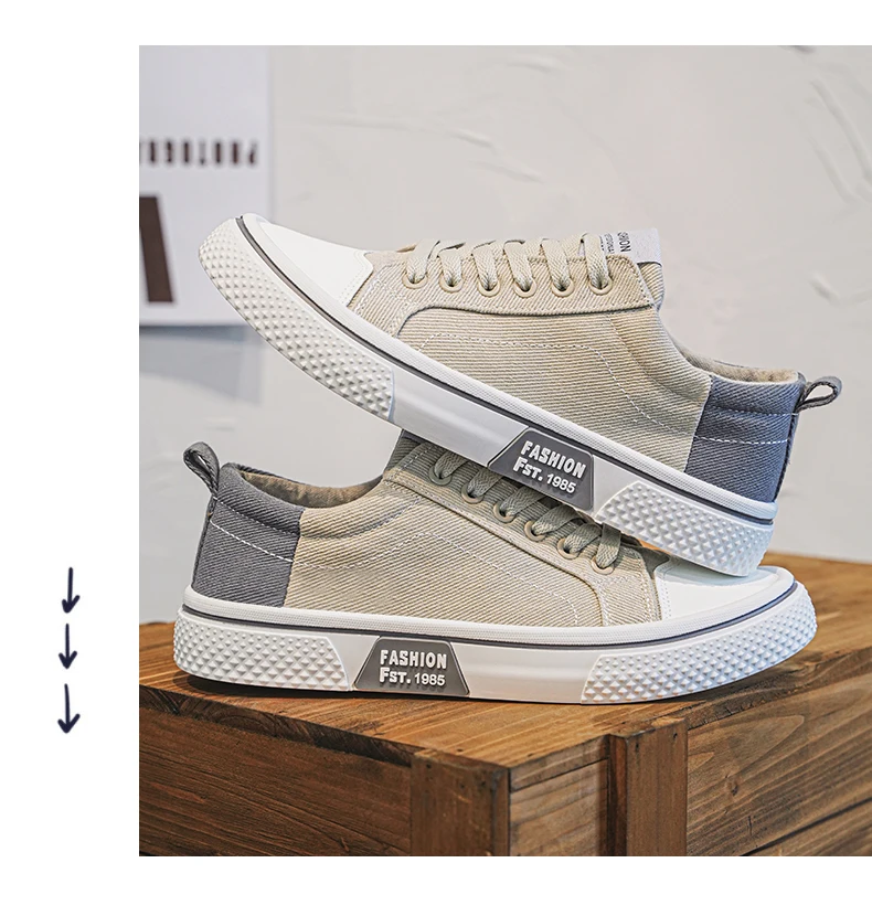 Men's Casual Canvas Shoes Detail 17