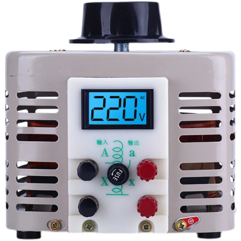 

Voltage regulator 220V single-phase TDGC2-500W autotransformer 5kw household foam switching voltage regulator 0v-250v