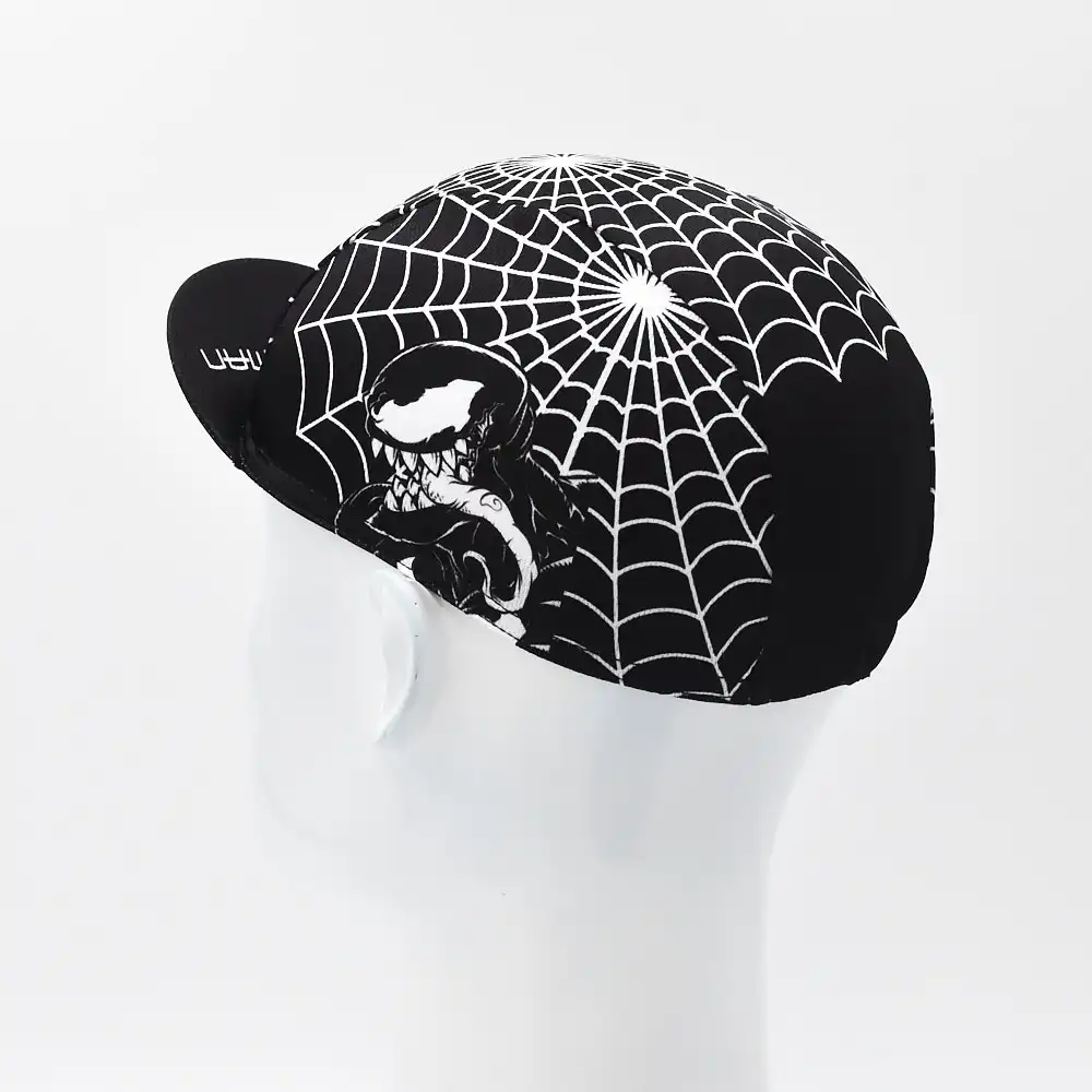 Classic Black Cycling Caps Breathable Quick Dry Bicycle Hats 3
