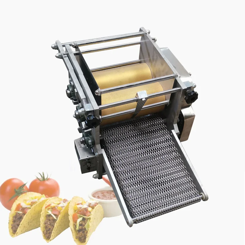 

Restaurant Automatic Taco Bread Making Machine Corn Tortilla Maker Machine Thin Pancake Sheet Making Machine