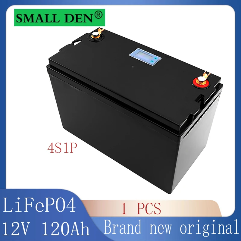 

12V 120Ah LiFePO4 Battery 12.8V 3000 Cycles For RV Campers Golf Cart Off-Road Off-grid Solar Wind