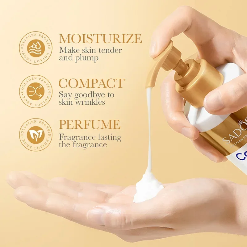 Collagen Milk Bleaching Face Body Cream Whitening Cream Skin Whitening Moisturizing Body Lotion Skin Lightening Cream Body Care 6