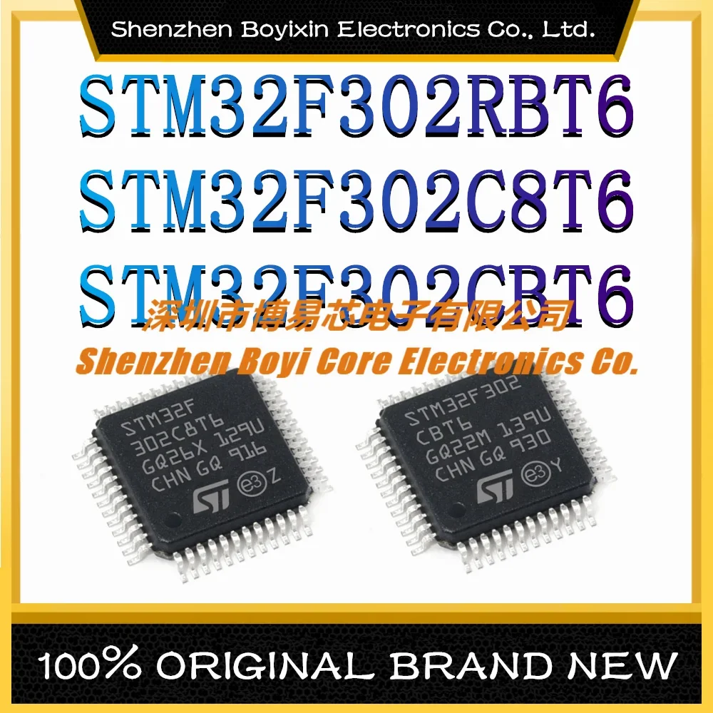 

STM32F302RBT6 STM32F302C8T6 STM32F302CBT6 New Original Genuine