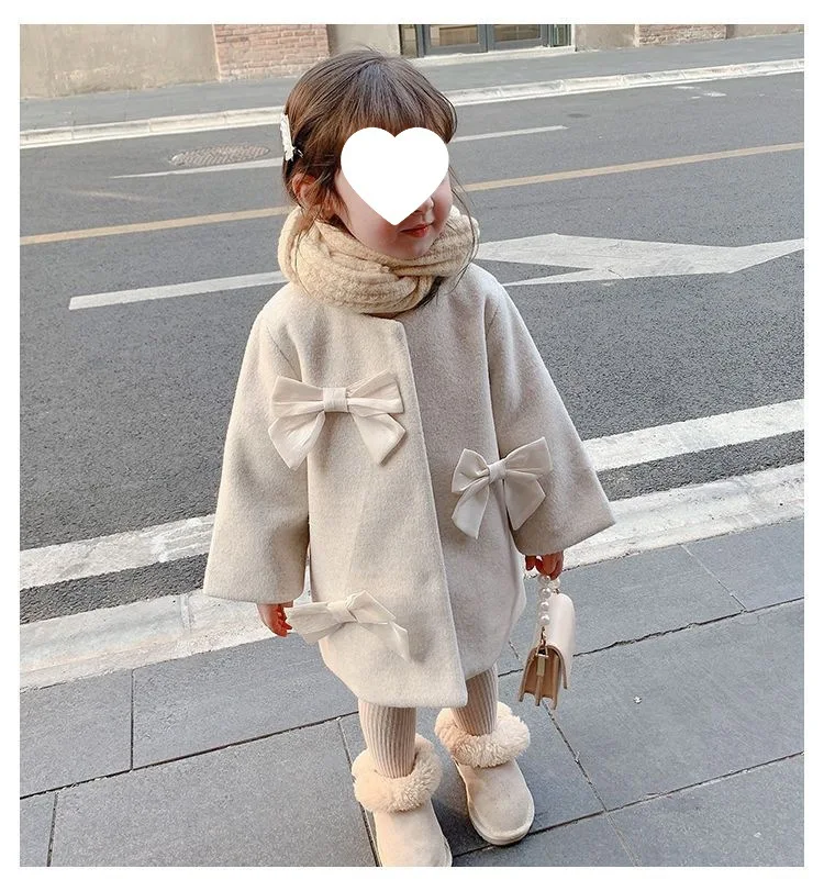 

Girls Coat Winter Thickened Autumn Winter New Children Foreign Thickened Cotton-wool Overcoat Windbreaker Cotton-padded Clothes