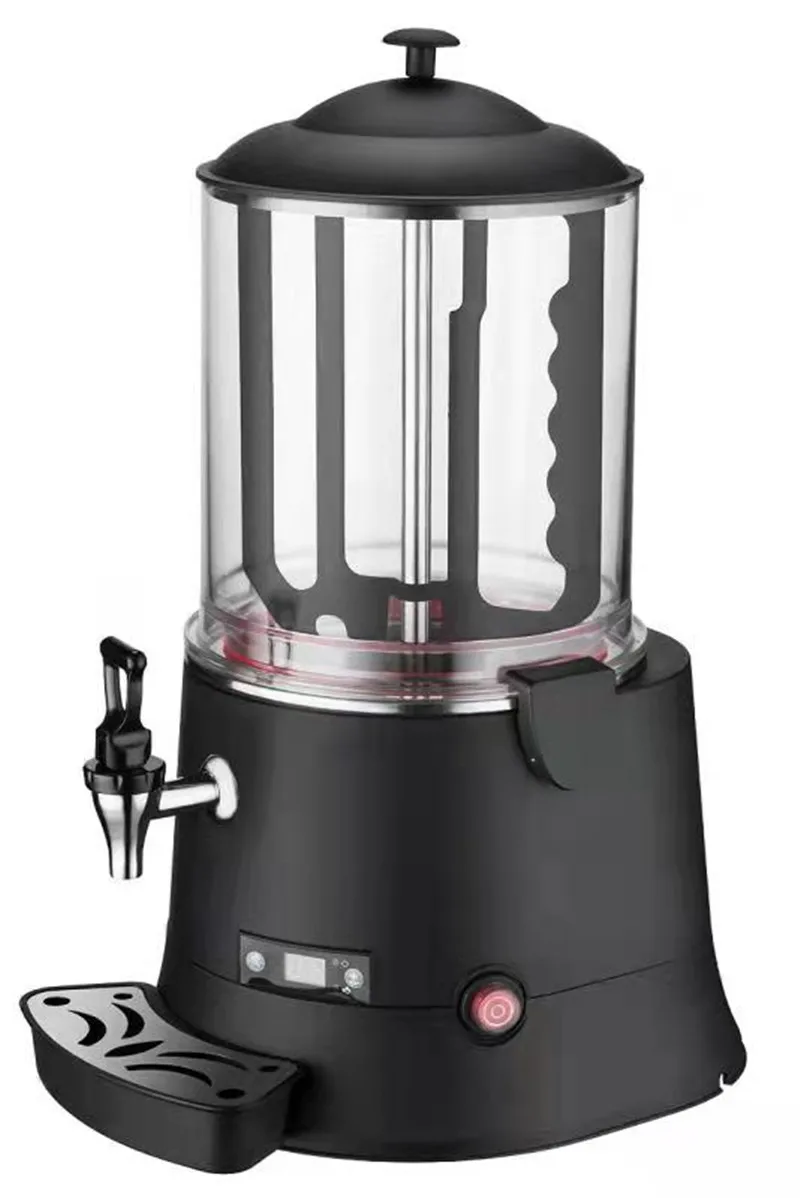 10L Commercial Hot Chocolate Machine Electric Drinking Chocolates Milk Tea Soy Bean Coffee Wine Beverage Container Appliance 2