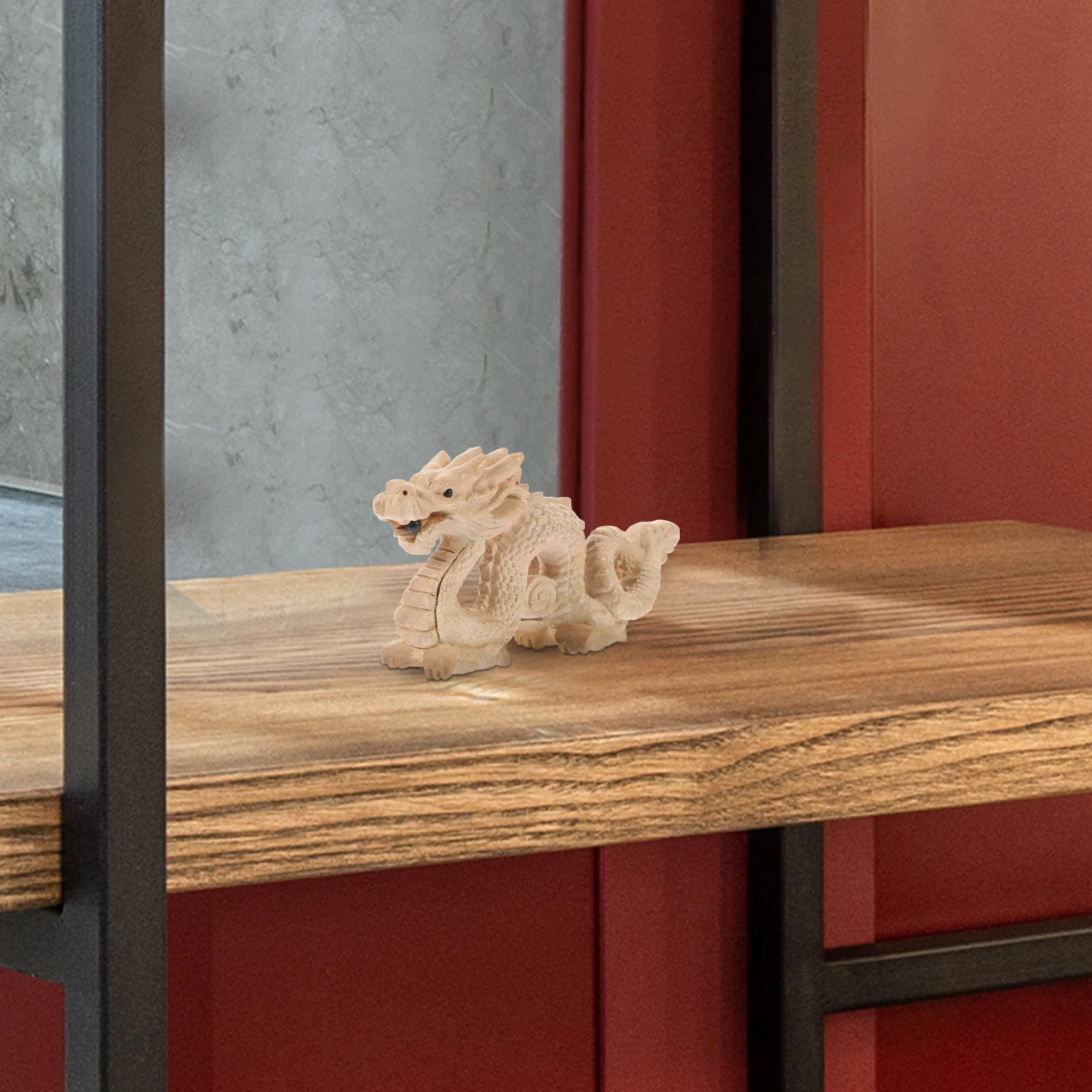 

Деревянная статуя дракона, статуэтка дракона для дома, гостиной, спальни, офиса, декоративное ремесло