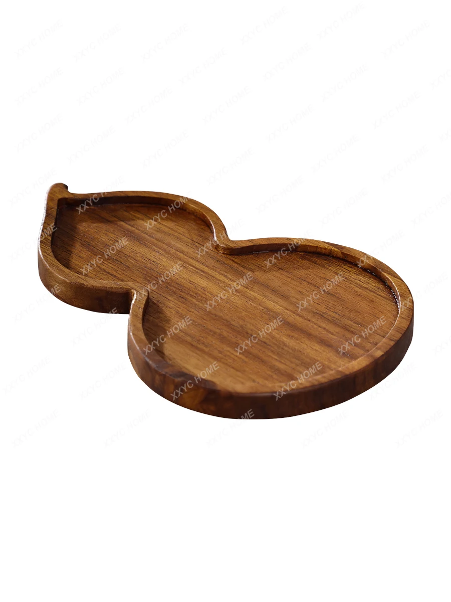 

Small Tea Tray Solid Wood Household Chinese Tray Mini Wooden
