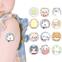 Cartoon Animal Pattern Band Aid Hemostasis Adhesive Bandages First Emergency Kit Wound Plaster Patches For Kids 2