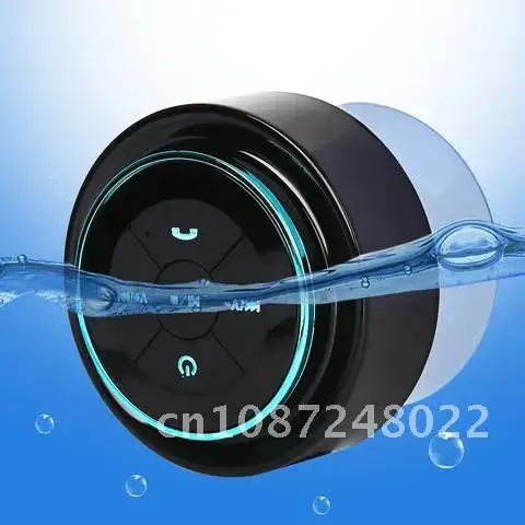 

Wireless Bluetooth Speaker With Radio Waterproof Car Bathroom Office Beach Stereo Music Absorbable Loudspeaker For iPhone 12