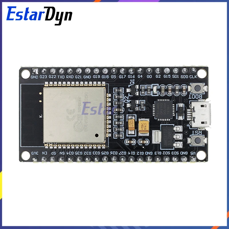 รูปสินค้า บอร์ดพัฒนา ESP32 WiFi+Bluetooth สำหรับโปรเจกต์ IoT