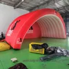 Air Ship Giant Inflatable Stage Tent Advertising Stage Cover Roof Shell Dome Event Arch Tent For Outdoor Music Festival Concert 5