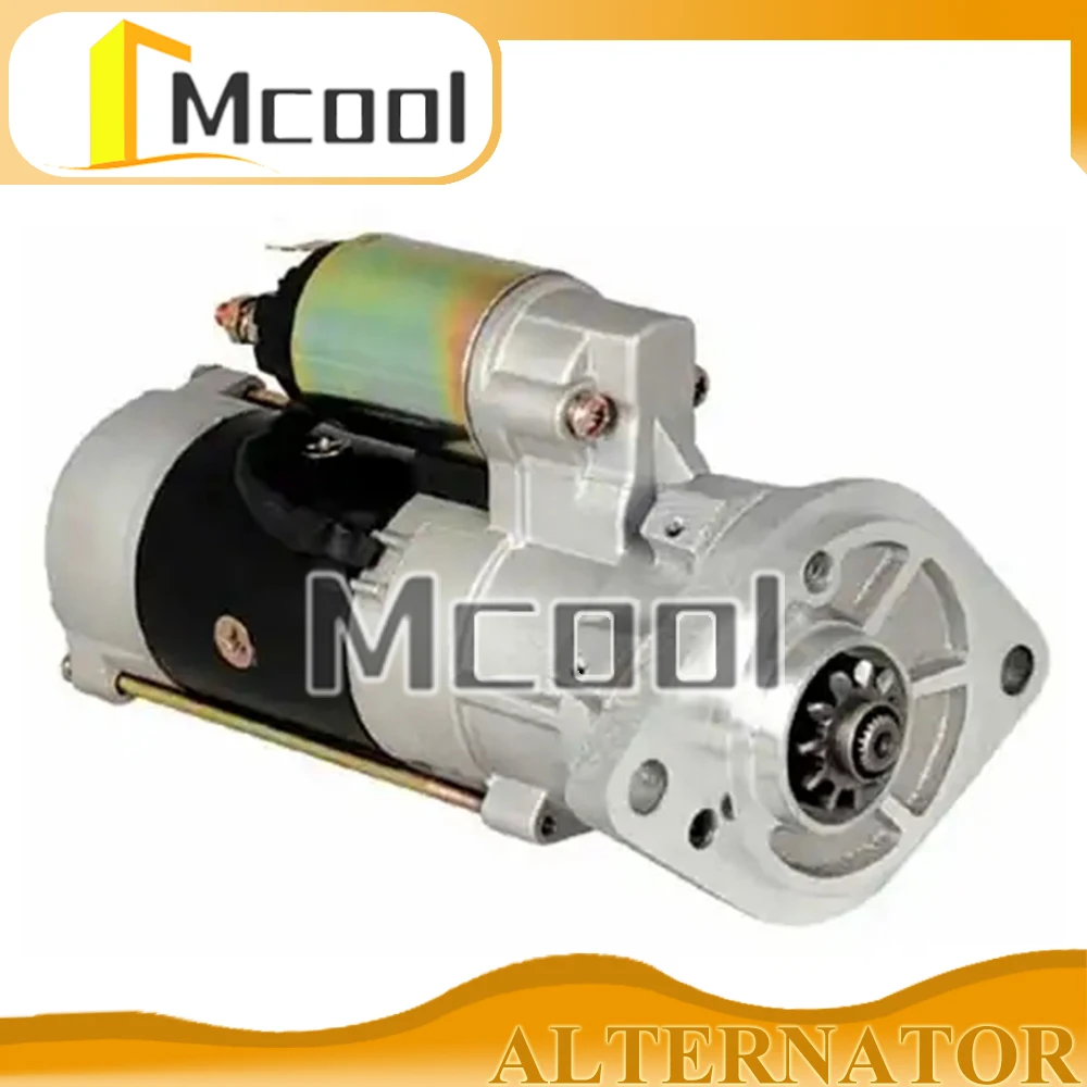 

MCOOL NEW STARTER MOTOR FOR Kobelco New Holland Mitsubishi 24 VOLT M8T87171, M8T87171M, ME080740, VAME049303