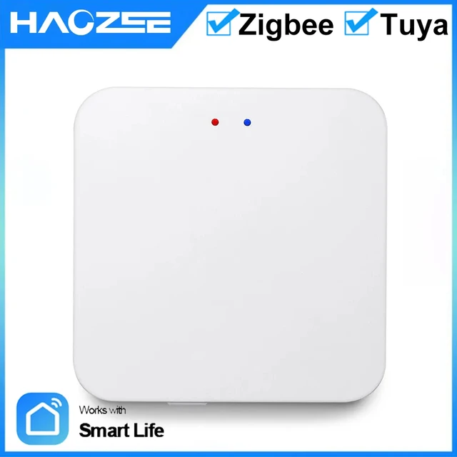 Capteur intelligent de température et d'humidité, wi-fi, Tuya Smart Life  App, ZigBee, fonctionne sans fil, passerelle Hub filaire, Alexa et Google  Assistant - AliExpress