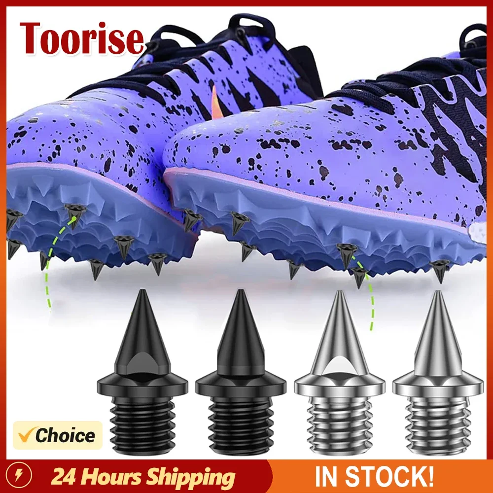 

100Pcs Track Spikes Wear Resistant Shoe Spikes Replacement Non-slip Sport Shoes Spikes for Running Hiking Athletic Replacement