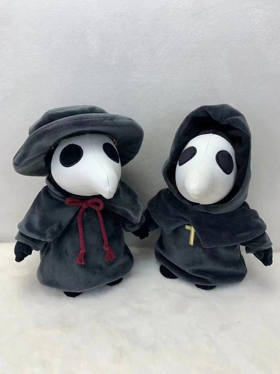 

New 30CM Halloween Anime Surrounding Dolls Plague Doctors Bird beaks Plush Toys Children's Birthday Gift Halloween Gift