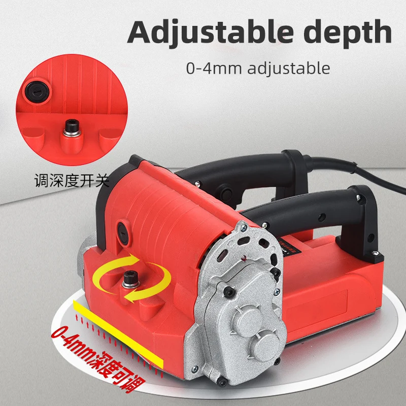 Planer Scraper Machine Wall Scrapers 220V Electric Wall Planing Machine, 1600W Shovel Machine ...