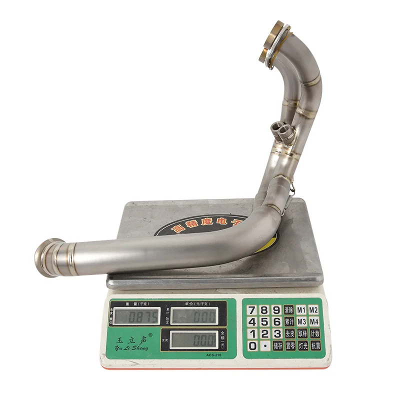 For KTM DUKE 790 890 Adventure R Rally 2018 - 21 2022 Motorcycle Exhaust Muffler Escape Moto Tube Titanium Alloy Front Link Pipe - Image 3