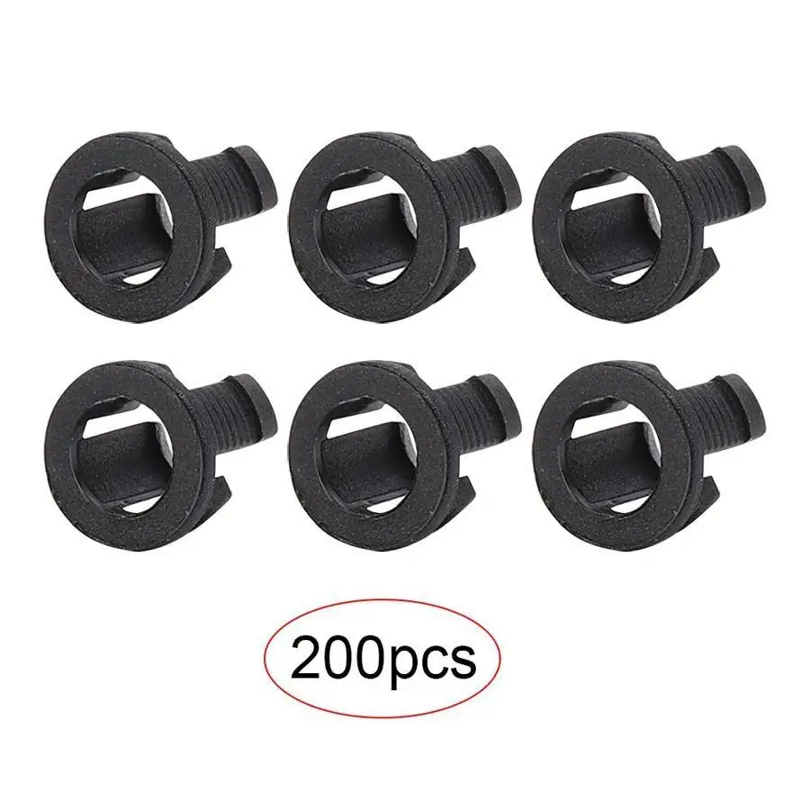 Description Picture 2 of item200PCS Black 5mm Diode Mount LED Holders - Plastic Bracket for Electronic Components