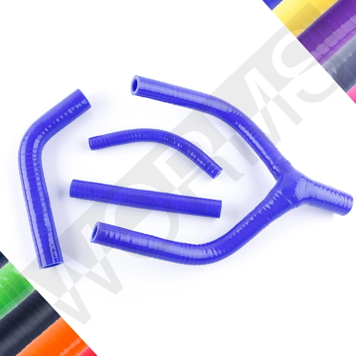 For 1993 1995 Yamaha YZ125 YZ 125 Silicone Radiator Coolant Y Hose Kit