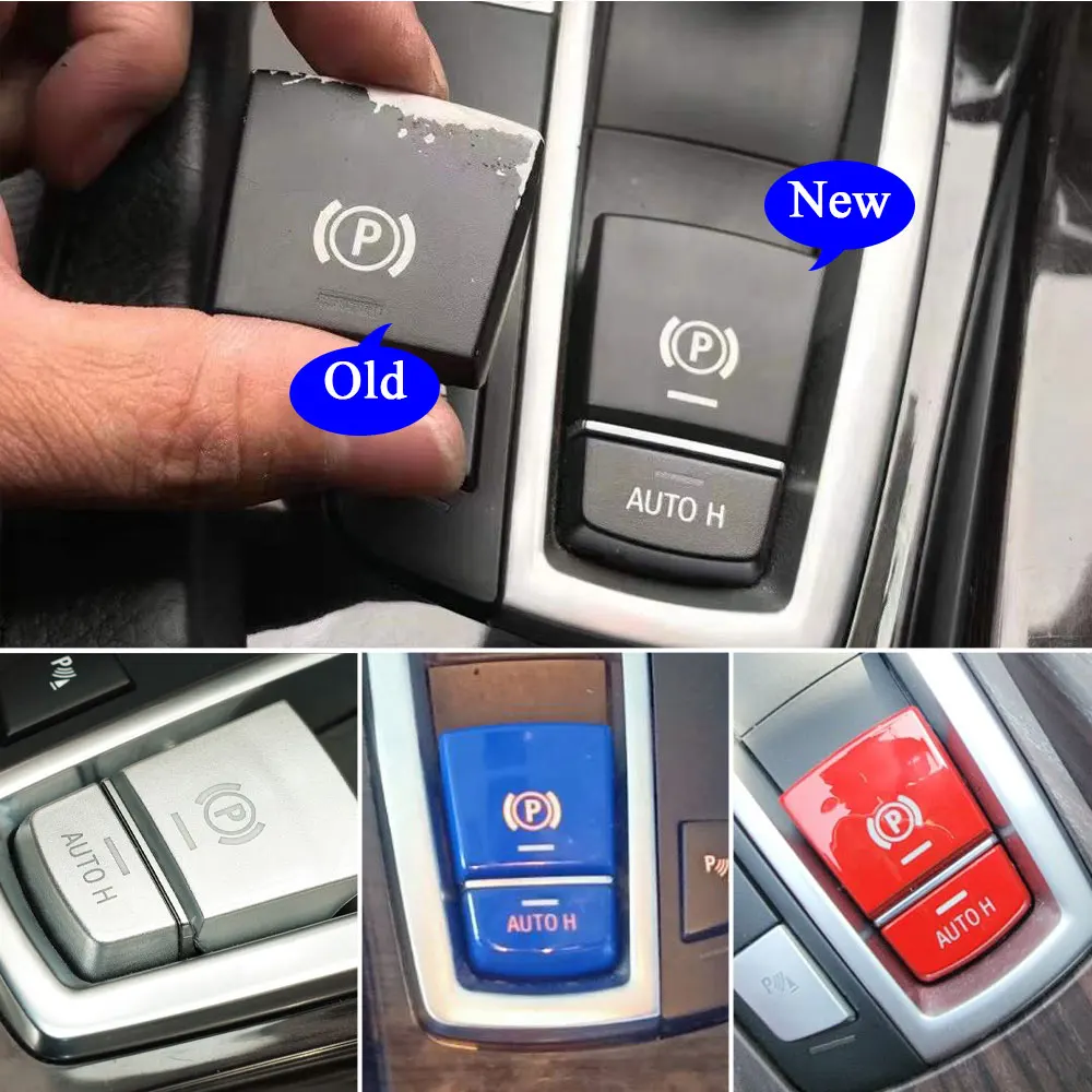 Handbrake Switch Cover Electronic Parking Brake For BMW 5 7 X3-X6 F Series