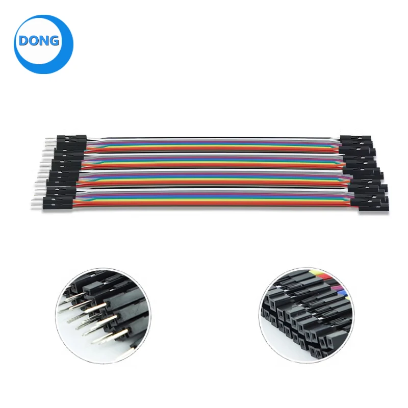20cm 40Pins Jumper Wire Male to Female DuPont Wire (Male-Female M-F) For DIY Breadboard Arduino Raspberry Pi Multiple dupont wire jumper cable kit