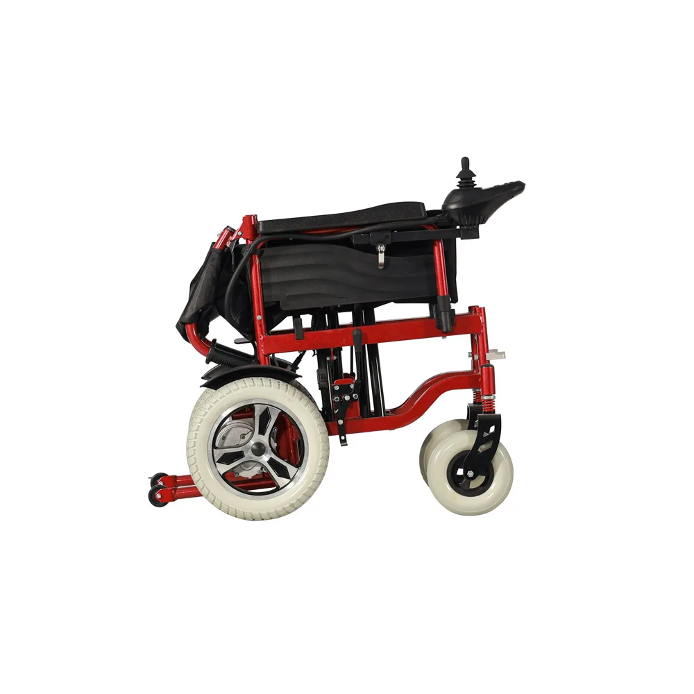 Lightweight Carbon Steel Electric Wheelchair, Foldable Medical Travel Electric Wheelchair 50156-L187