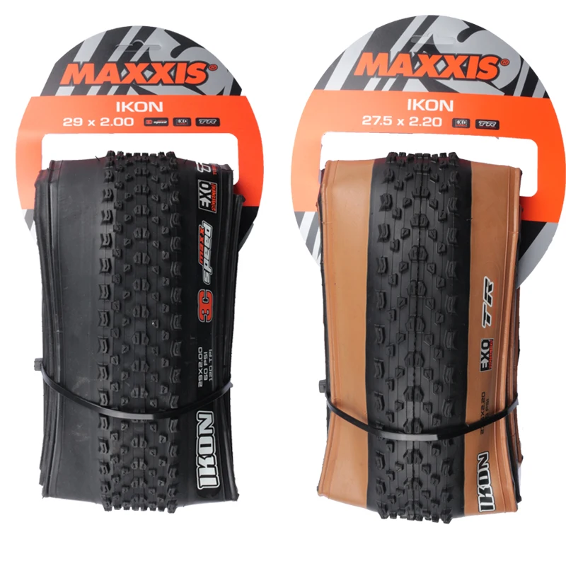 MAXXIS IKON Bicycle E-BIKE Folding Anti Puncture Original Tubeless Tire For MTB 26x2.2/2.35 27.5x2.2/2.35 29x2/2.2/2.35/2.6