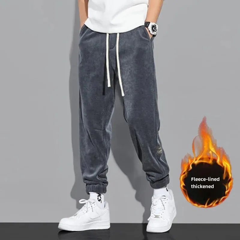 Dark Gray Fleece-Lined