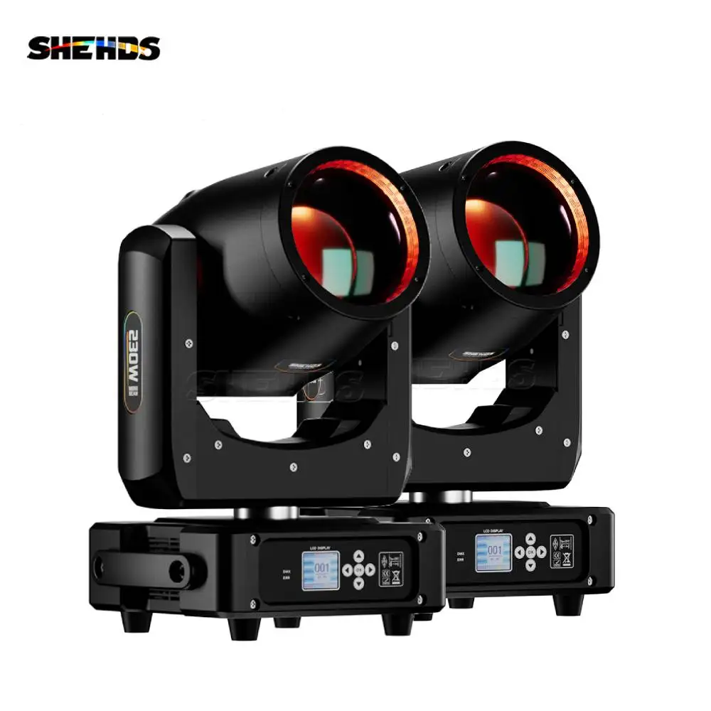 SHEHDS-Beam Bulb Moving Head Lighting, arco-íris para casamento, boate