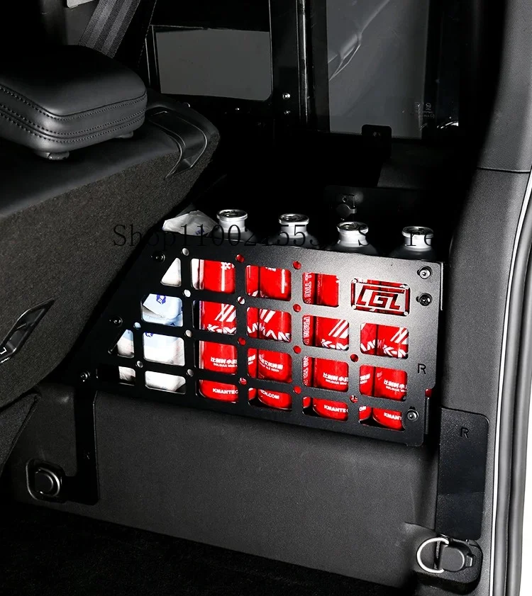 BAIC 베이징 212 T01 2024 2025 알루미늄 합금 자동차 트렁크 사이드 윈도우 수납 랙 패널 수납 선반