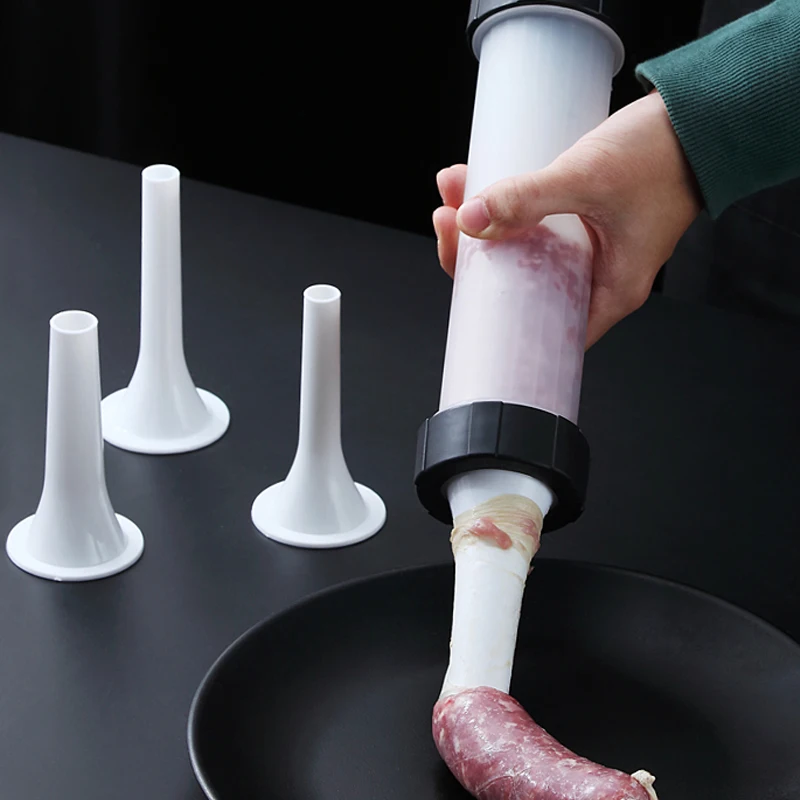 

Food Grade Manual Sausage Stuffer Tools Food Grade Sausage High Capacity Kitchen Meat Grinder
