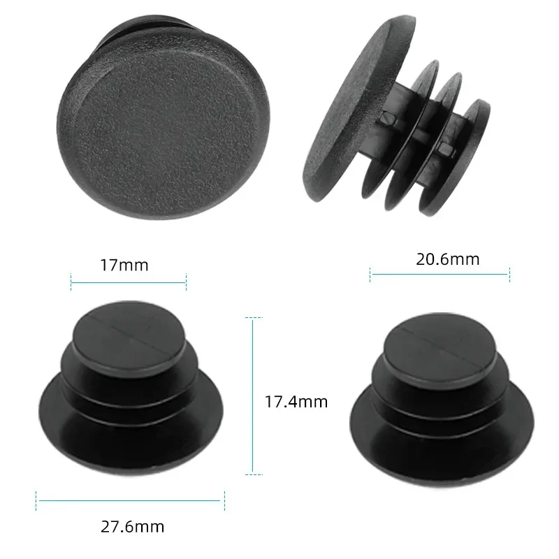 Bicycle Handlebar Plugs Bicycle Handlebar End Plug Plastic Mountain Road Bike Grips Cap Covers MTB Handle Grip Bar End Stoppers bicycle accessories bicycle handlebar end plugs