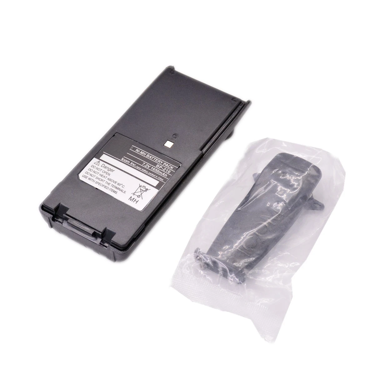 BP210 HAM Radio NI-MH Battery Pack DC7.2V 1650mAh for ICOM IC-F11 ICF21 IC-A6 V8 V82 F3GS F30GT Accessory Replacement rechargeable battery battery replacement