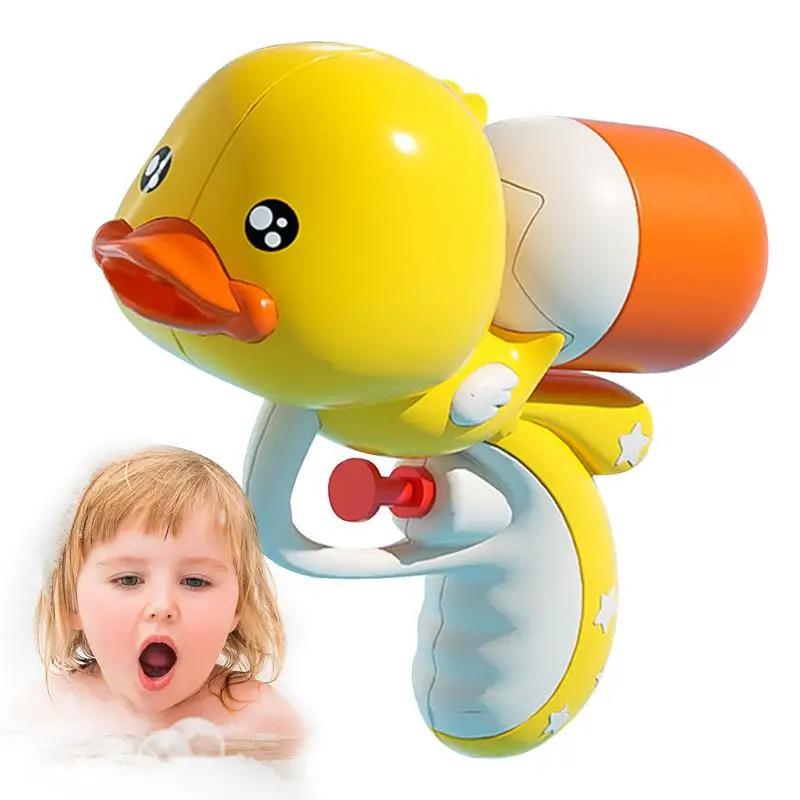 

Bath Bathtub Toys Cute Yellow Duck Bathtub Toys Squirting Floating Bath Toy Fun Shower Bathroom Water Play Kids Interactive