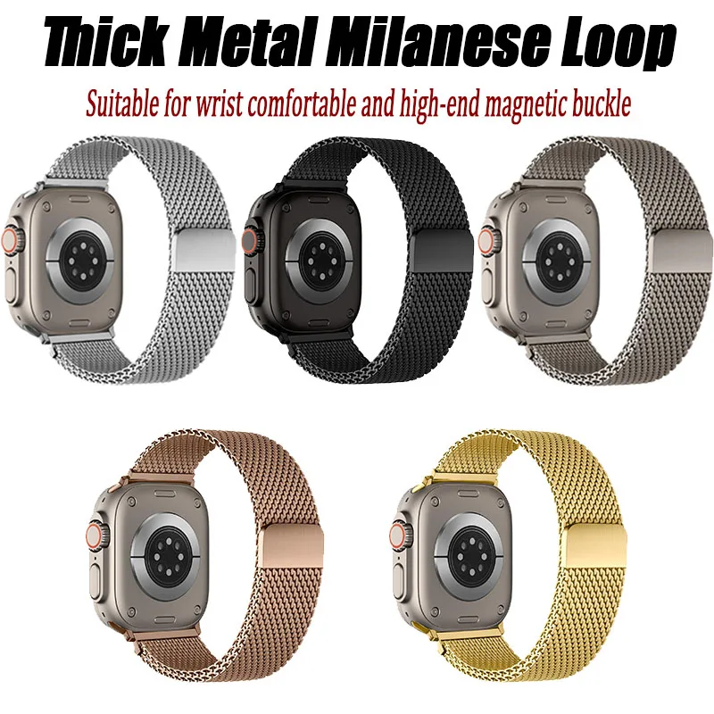 Premium Milanese Magnetic Metal Wristband