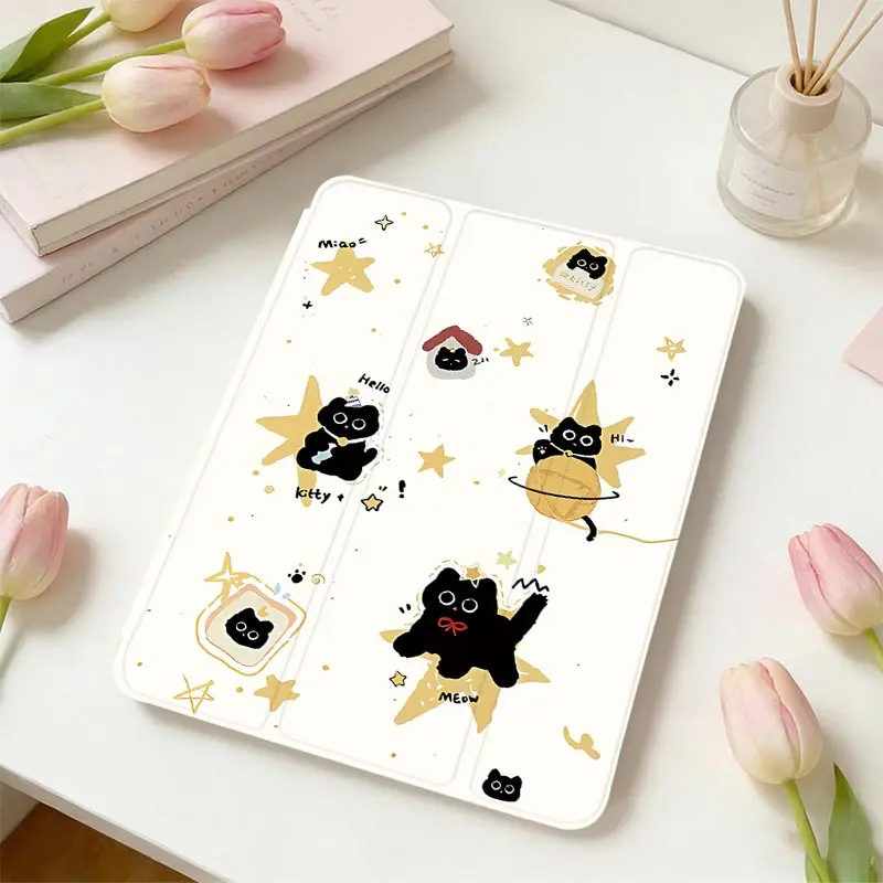 Premium Cover with Pencil Holder - Stylish and Versatile iPad Case