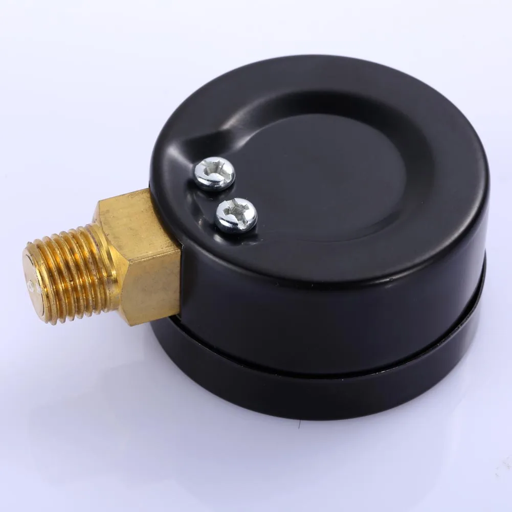 0-100 PSI Air Pressure Gauge Meter 50mm Dial Face Hydraulic Tester Manometer Vacuum Pressure Gauge for Air Water Oil Gas