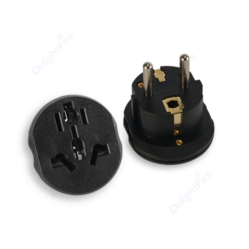 EU Plug Adapter Universal UK AU US To EU KR Socket Converter 16A 250V Spain France Russia Travel Adapter Wall Socket AC Outlet